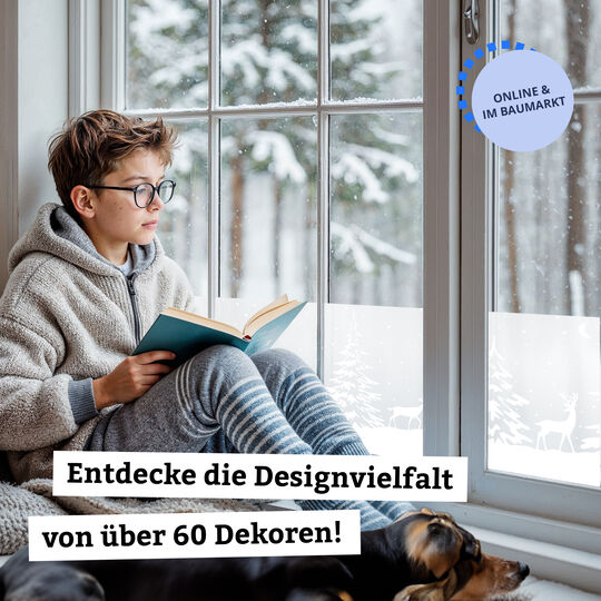 Fensterfolie static window border White Forest image number null